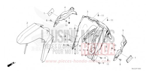 AILE AVANT CRF1100AN de 2022